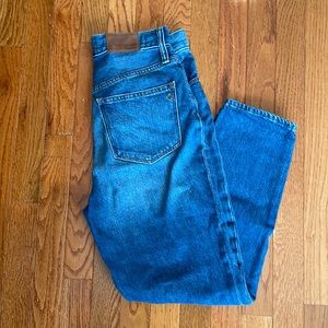 Madewell Mom Jean worn once!
